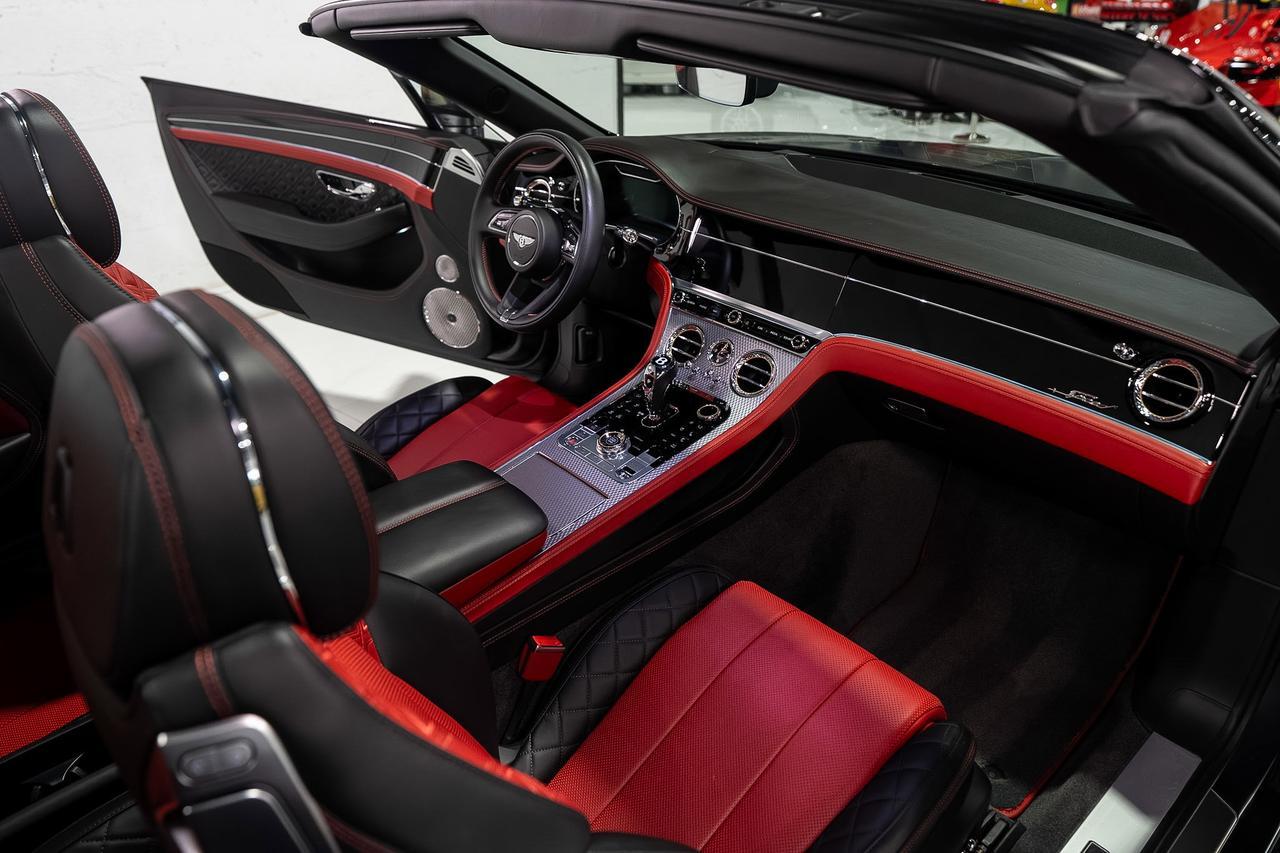 2022 Bentley Continental GTC Speed Anthracite Satin paint,Hotspur/Beluga interior,Blackline Specification,Naim audio & MORE!! Fort Lauderdale FL