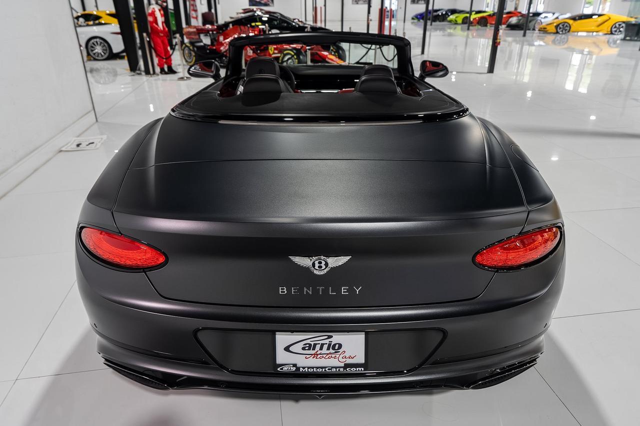 2022 Bentley Continental GTC Speed Anthracite Satin paint,Hotspur/Beluga interior,Blackline Specification,Naim audio & MORE!! Fort Lauderdale FL