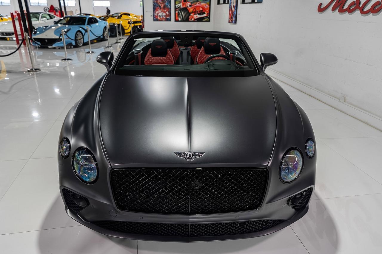 2022 Bentley Continental GTC Speed Anthracite Satin paint,Hotspur/Beluga interior,Blackline Specification,Naim audio & MORE!!
