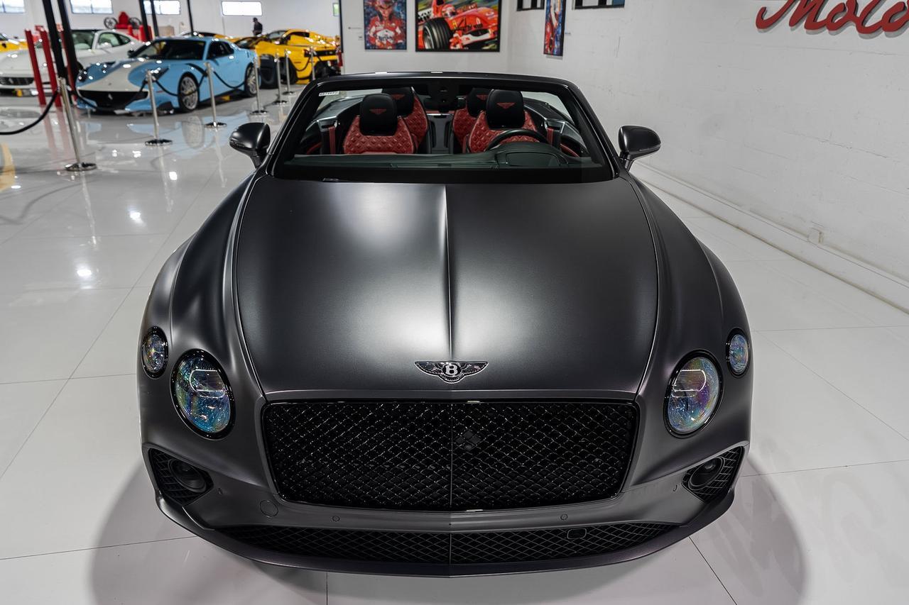 2022 Bentley Continental GTC Speed Anthracite Satin paint,Hotspur/Beluga interior,Blackline Specification,Naim audio & MORE!!