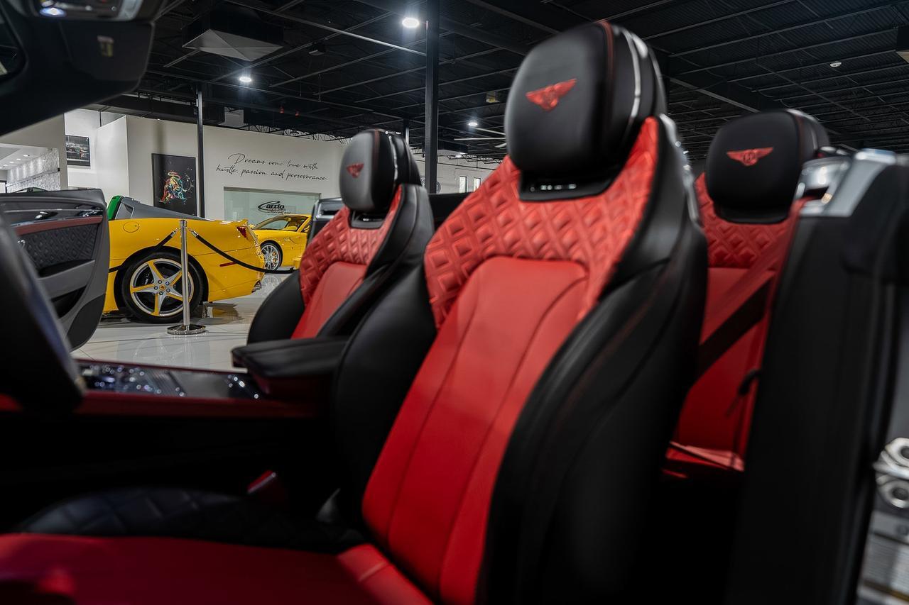 2022 Bentley Continental GTC Speed Anthracite Satin paint,Hotspur/Beluga interior,Blackline Specification,Naim audio & MORE!! Fort Lauderdale FL
