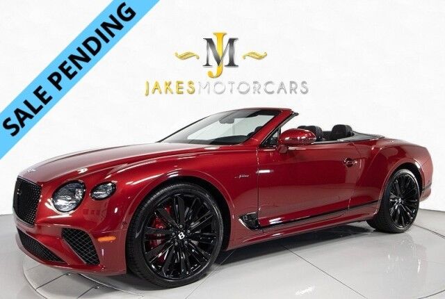 2022 Bentley Continental GTC Speed Convertible ($337,690 MSRP) *ONLY 5,000 MILES* *1-OWNER*