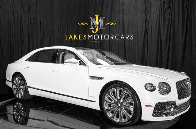 2022 Bentley Flying Spur W12 MULLINER ($340,110 MSRP!!) *ONLY 3800 MILES* *SPECIAL ORDER PEARL WHITE* San Diego CA