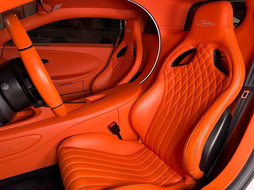 2022 Bugatti Chiron Pur Sport 1/60 FOR THE WORLD!! Blanc paint, Pur Sport split, Tangerine calipers/interior AND MUCH MORE!! Fort Lauderdale FL