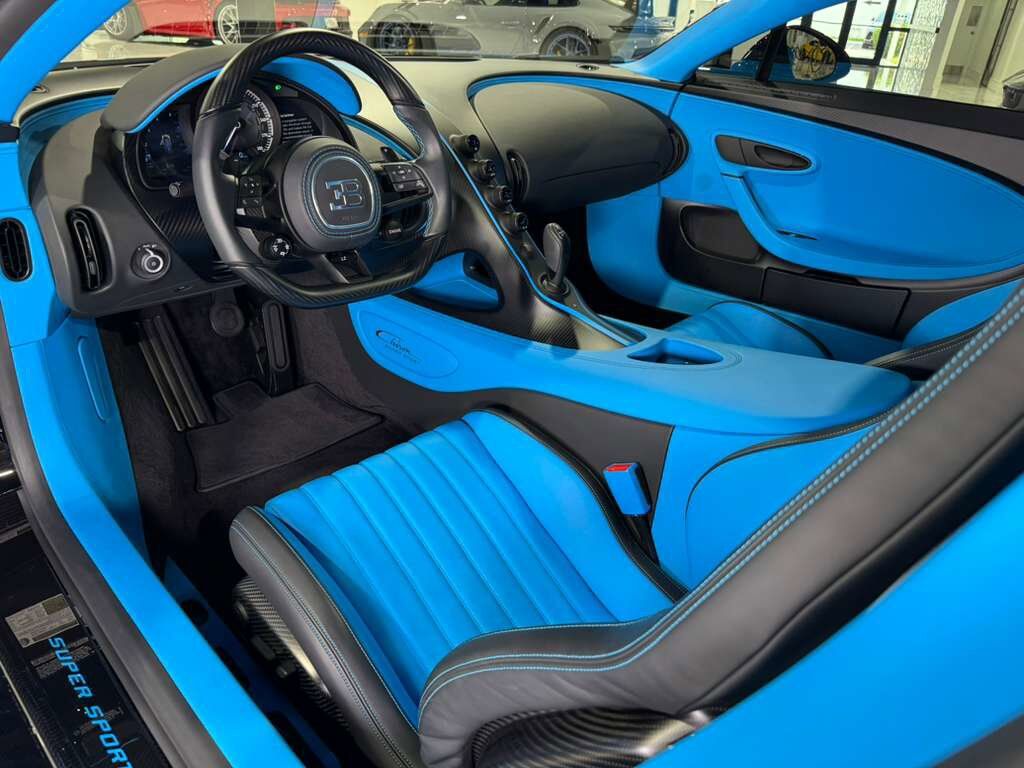 2022 Bugatti Chiron Super Sport 1/80 FOR THE WORLD!! French Racing Blue paint/interior/calipers, Sky View roof AND MUCH MORE!!! Fort Lauderdale FL