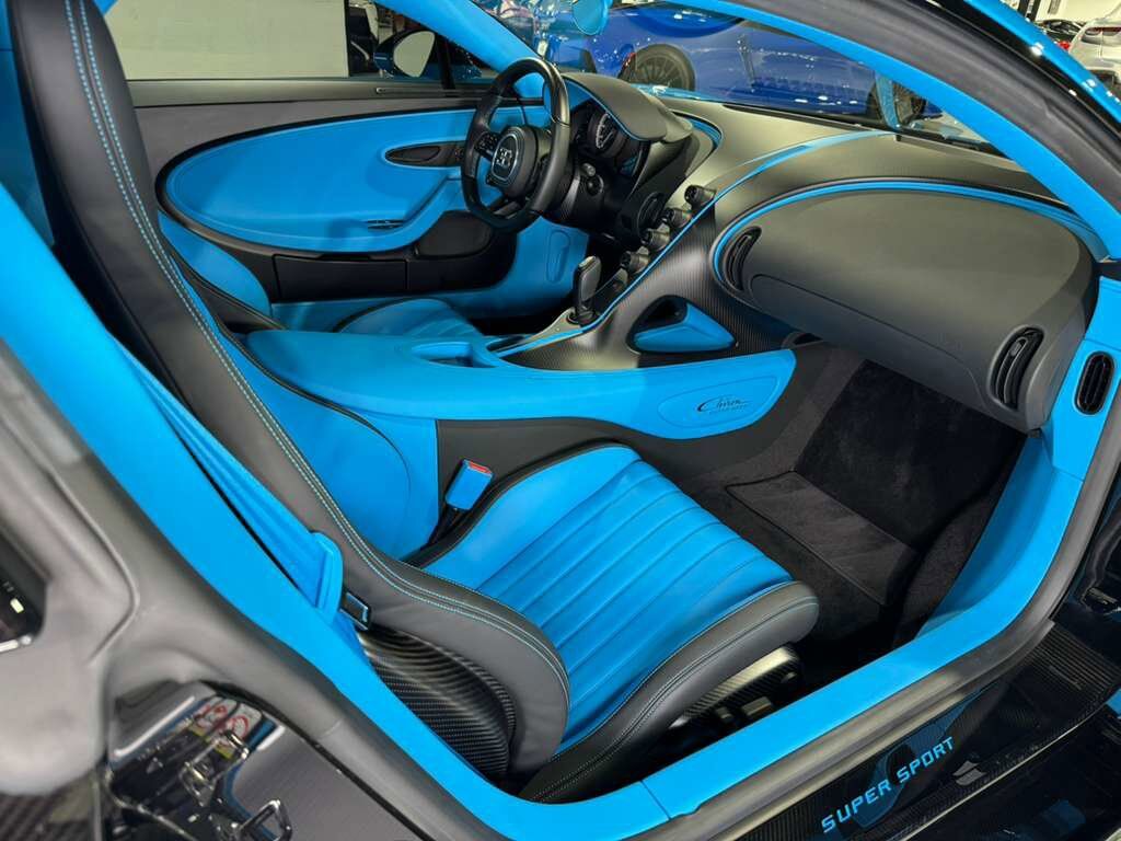 2022 Bugatti Chiron Super Sport 1/80 FOR THE WORLD!! French Racing Blue paint/interior/calipers, Sky View roof AND MUCH MORE!!! Fort Lauderdale FL