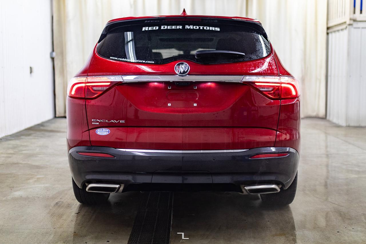 2022 Buick Enclave AWD Premium Leather Roof Nav BCam Red Deer AB