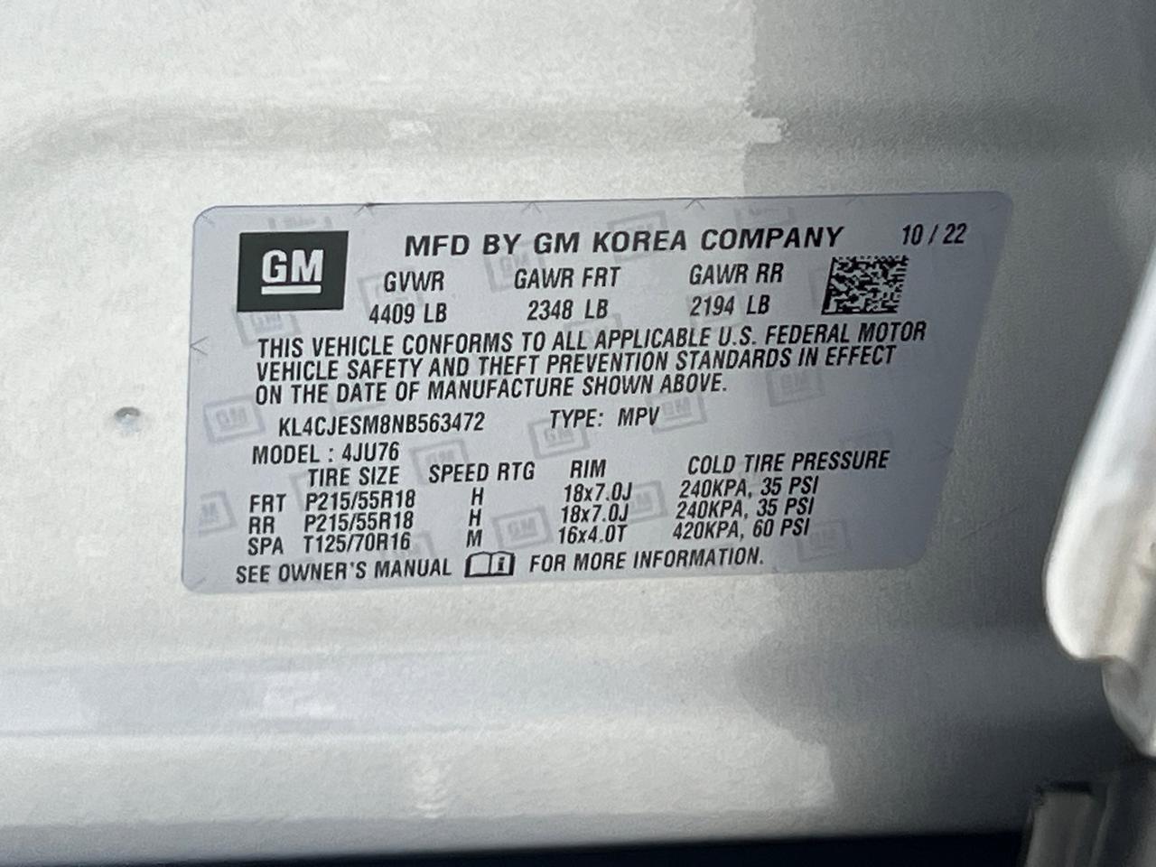 2022 Buick Encore Preferred Hagerstown MD