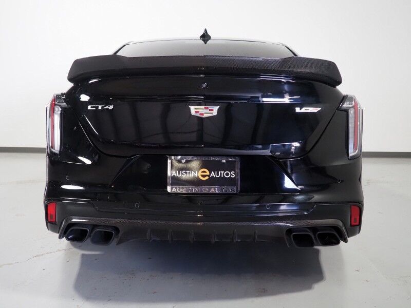 2022 Cadillac CT4-V Blackwing *HEADS-UP DISPLAY, NAVIGATION, ADAPTIVE CRUISE, SAFETY ALERTS, COLOR TOUCHSCREEN, MOONROOF, LEATHER, CLIMATE/MASSAGE SEATS, HEATED STEERING, REMOTE START, PERFORMANCE DATA RECORDER, AKG AUDIO, WIRELESS CHARGING Round Rock TX
