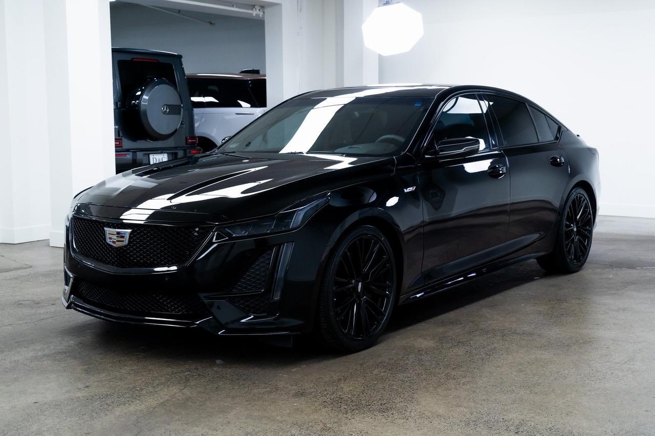 2022 Cadillac CT5 V-Series 1SF Onyx Package Dual Pane Sunroof Portland OR