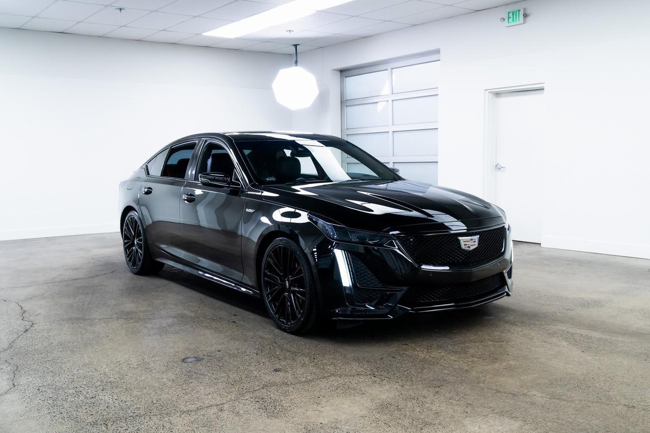 2022 Cadillac CT5 V-Series 1SF Onyx Package Dual Pane Sunroof Portland OR