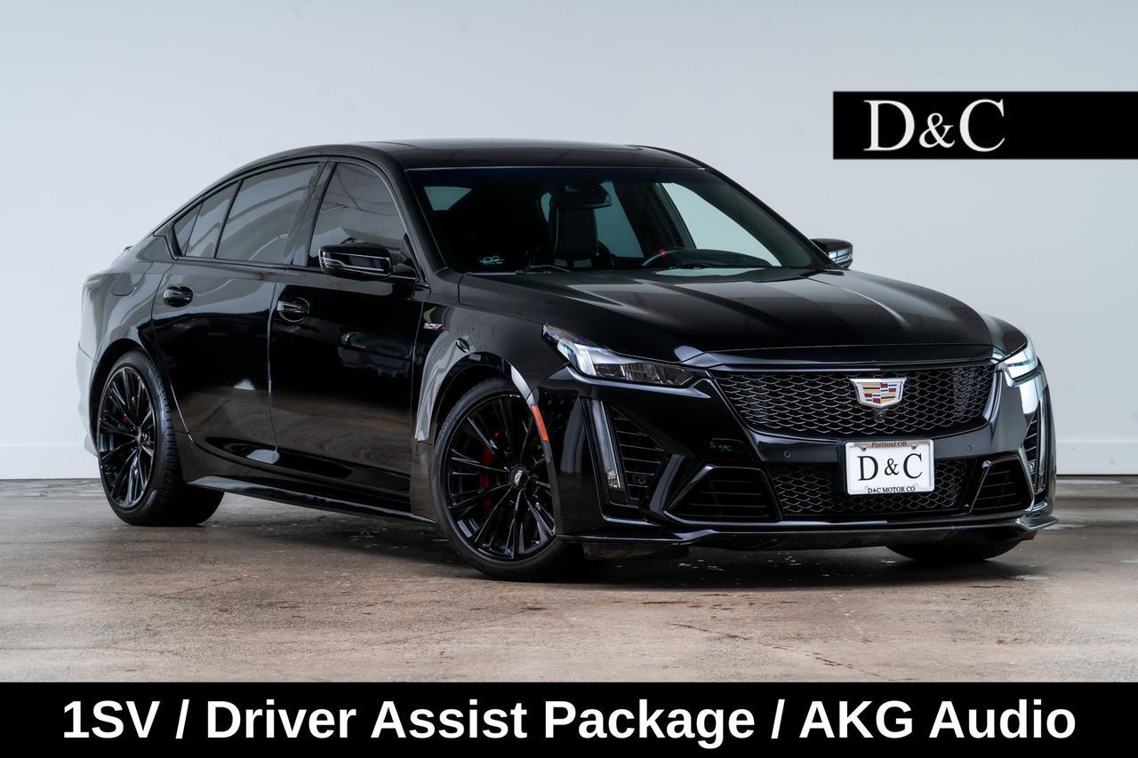2022 Cadillac CT5 V-Series 1SV / Driver Assist Package / AKG Audio