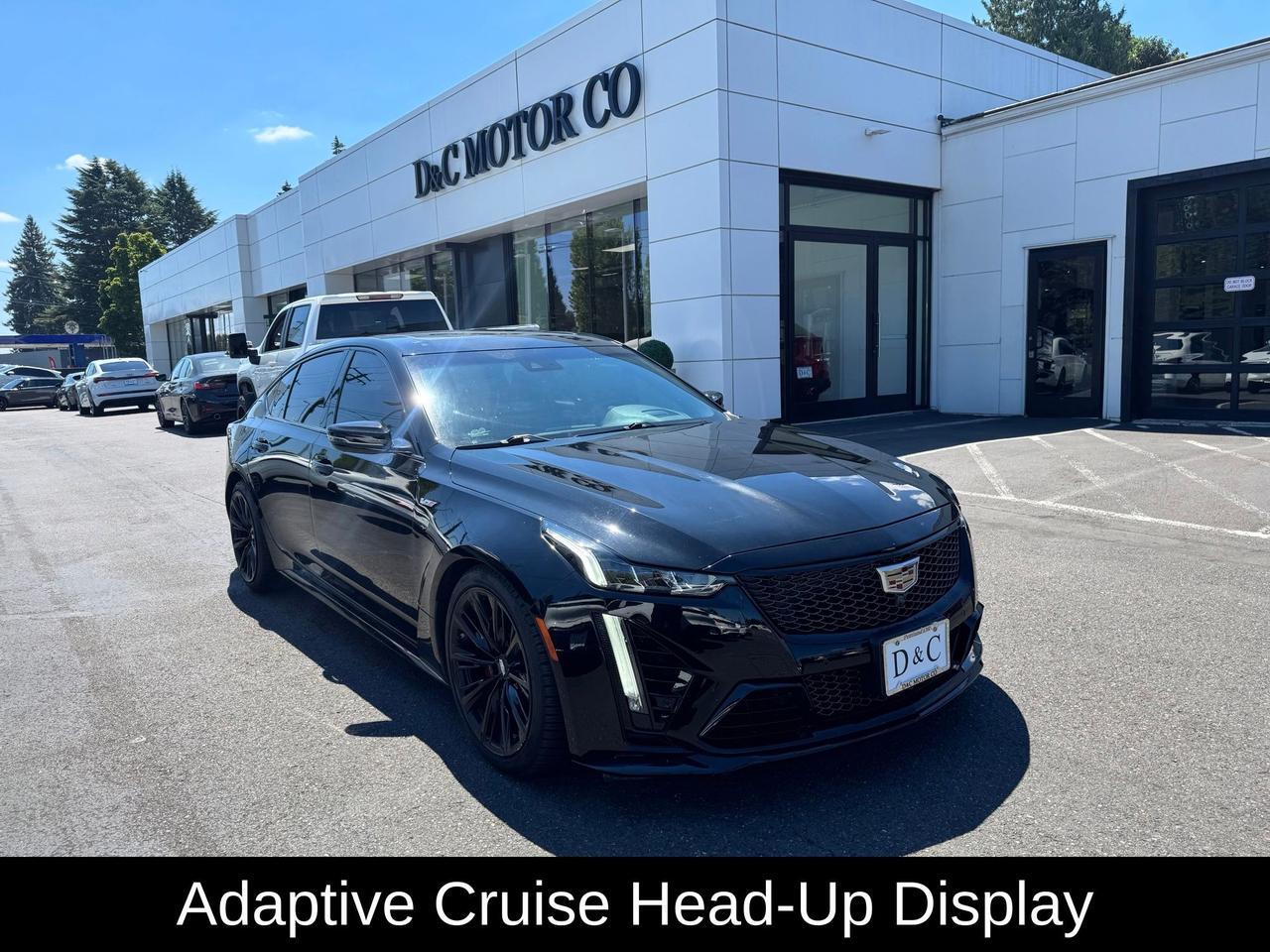 2022 Cadillac CT5 V-Series Adaptive Cruise Head-Up Display