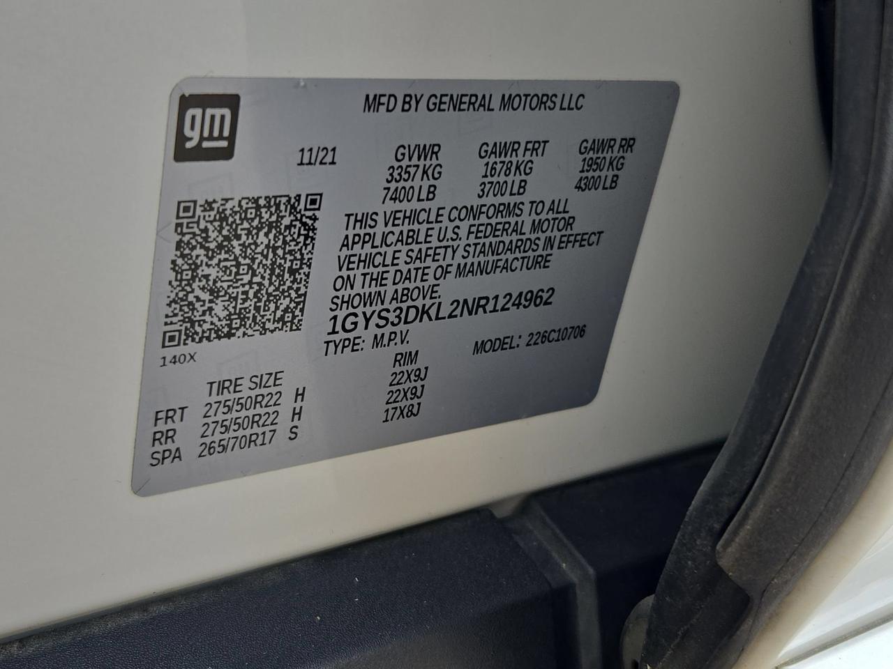 2022 Cadillac Escalade Premium Luxury Platinum San Antonio TX