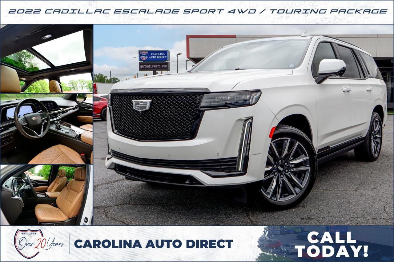 2022 Cadillac Escalade Sport 4WD / Touring Package / Night Vision!