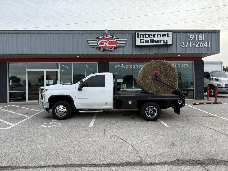 2022 Chevrolet 3500HD 4x4 Hydraulic Arm Bale Bed LT Collinsville OK