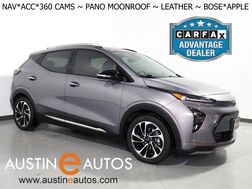 2022_Chevrolet_Bolt EUV Premier_*PANORAMA MOONROOF, NAVIGATION, ADAPTIVE CRUISE, SAFETY ALERTS, 360 VIEW CAMERAS, 10.2 INCH COLOR TOUCHSCREEN, LEATHER, CLIMATE SEATS, HEATED STEERING, REMOTE START, BOSE, WIRELESS CHARGING, APPLE CARPLAY_ Round Rock TX