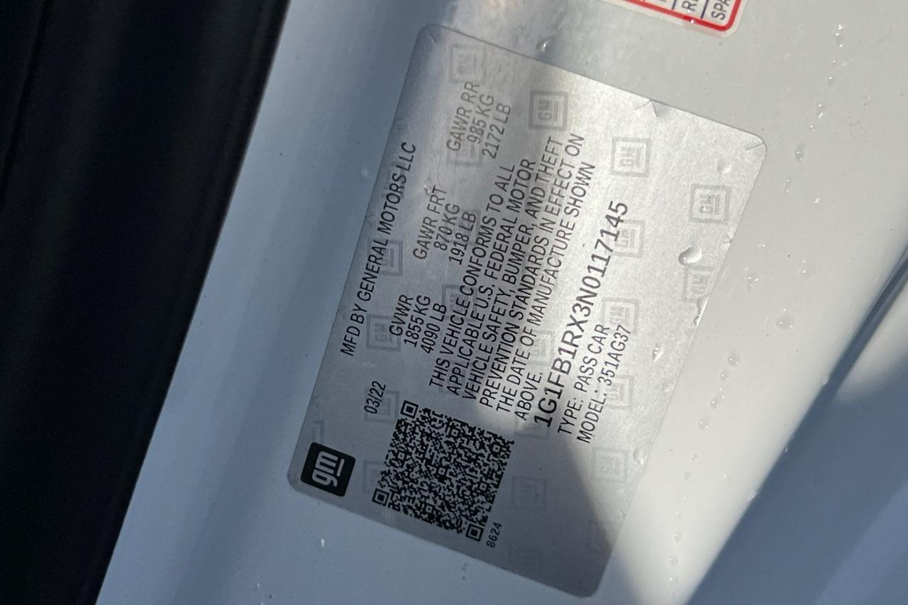 2022 Chevrolet Camaro 1LT Roseville CA