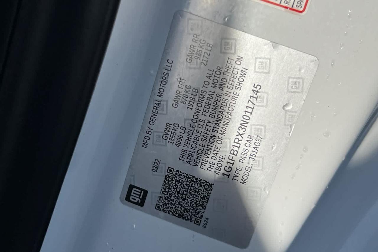 2022 Chevrolet Camaro 1LT Roseville CA