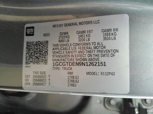 2022 Chevrolet Colorado 4WD Crew Cab Short Box Z71 Plano TX