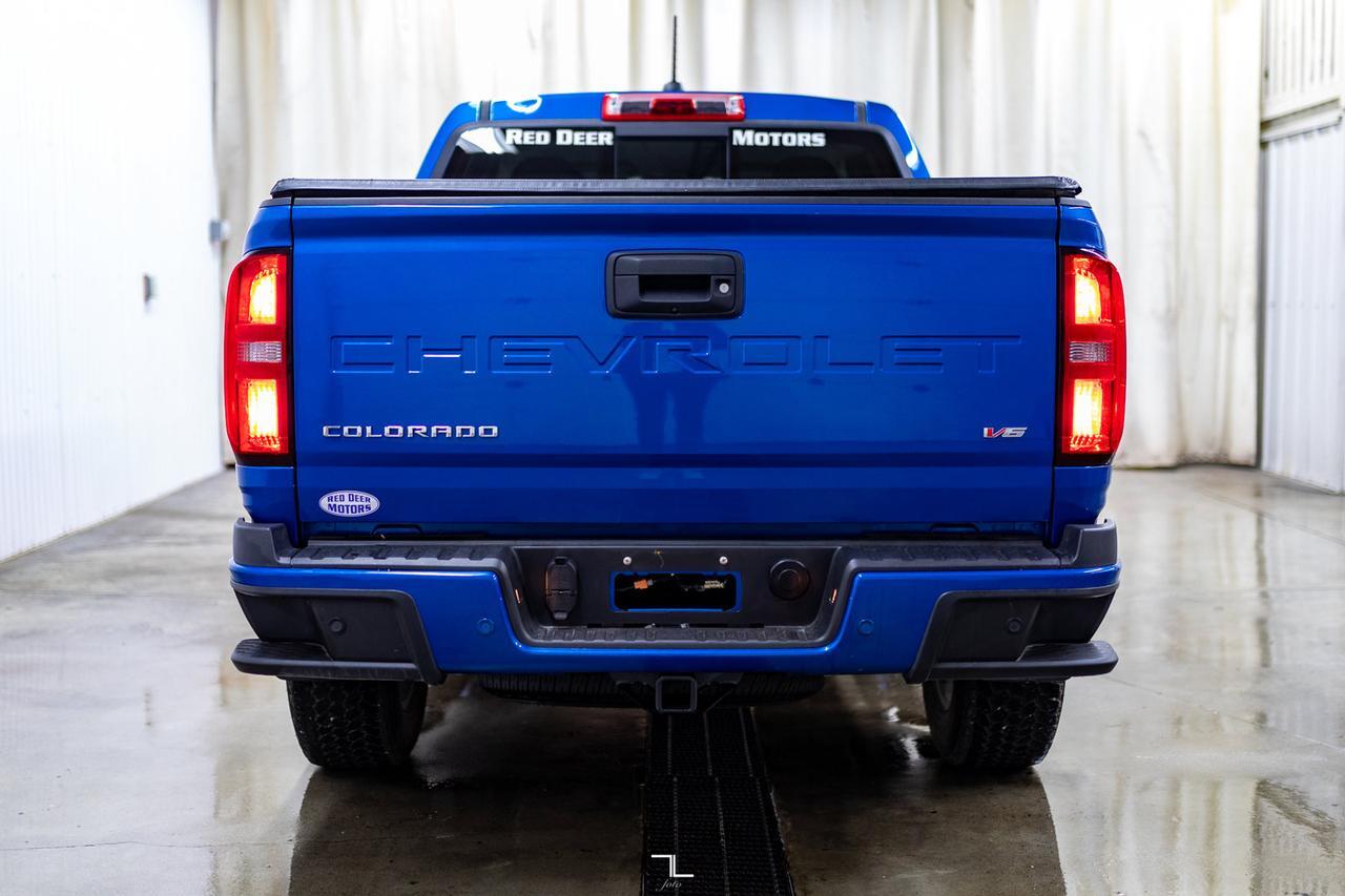 2022 Chevrolet Colorado 4x4 Crew Cab Z71 Leather Nav BCam Red Deer AB
