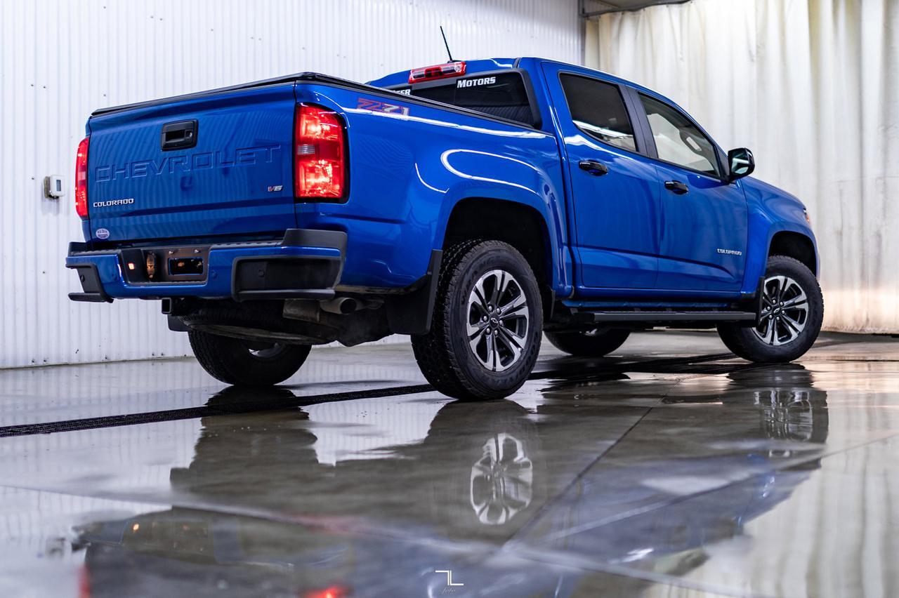 2022 Chevrolet Colorado 4x4 Crew Cab Z71 Leather Nav BCam Red Deer AB