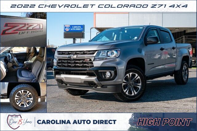2022 Chevrolet Colorado Z71 4X4 / Heated Seats / Wireless Charging!