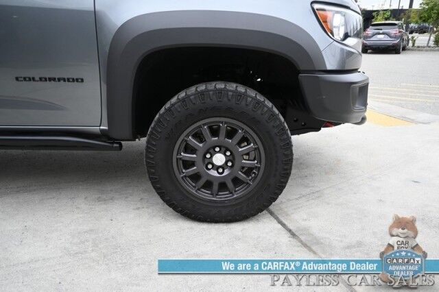 2022 Chevrolet Colorado ZR2 / 4X4 / Bison Pkg / Diesel / Auto Start / Power & Heated Leather Seats / Bose Speakers / Heated Steering Wheel / Navigation / Apple CarPlay & Android Auto / Bed Liner / Back Up Cam / Tow Pkg / 1-Owner Anchorage AK