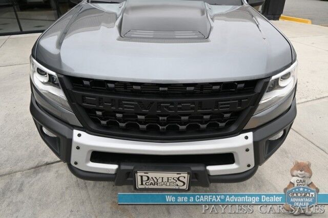2022 Chevrolet Colorado ZR2 / 4X4 / Bison Pkg / Diesel / Auto Start / Power & Heated Leather Seats / Bose Speakers / Heated Steering Wheel / Navigation / Apple CarPlay & Android Auto / Bed Liner / Back Up Cam / Tow Pkg / 1-Owner Anchorage AK