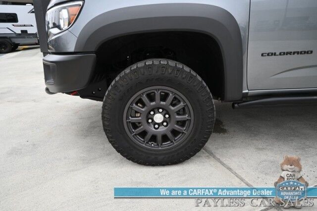 2022 Chevrolet Colorado ZR2 / 4X4 / Bison Pkg / Diesel / Auto Start / Power & Heated Leather Seats / Heated Steering Wheel / Navigation / Apple CarPlay & Android Auto / Bed Liner / Back Up Cam / Tow Pkg / 1-Owner Anchorage AK
