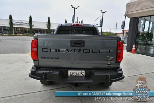 2022 Chevrolet Colorado ZR2 / 4X4 / Bison Pkg / Diesel / Auto Start / Power & Heated Leather Seats / Heated Steering Wheel / Navigation / Apple CarPlay & Android Auto / Bed Liner / Back Up Cam / Tow Pkg / 1-Owner Anchorage AK