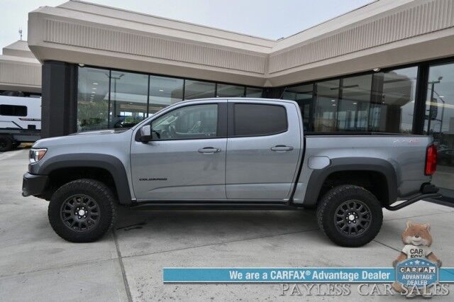 2022 Chevrolet Colorado ZR2 / 4X4 / Bison Pkg / Diesel / Auto Start / Power & Heated Leather Seats / Heated Steering Wheel / Navigation / Apple CarPlay & Android Auto / Bed Liner / Back Up Cam / Tow Pkg / 1-Owner Anchorage AK
