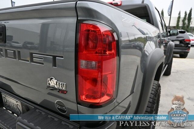 2022 Chevrolet Colorado ZR2 / 4X4 / Bison Pkg / Diesel / Auto Start / Power & Heated Leather Seats / Heated Steering Wheel / Navigation / Apple CarPlay & Android Auto / Bed Liner / Back Up Cam / Tow Pkg / 1-Owner Anchorage AK