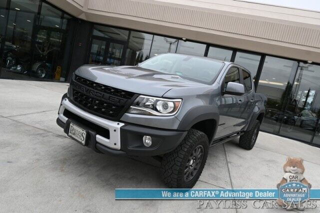 2022 Chevrolet Colorado ZR2 / 4X4 / Bison Pkg / Diesel / Auto Start / Power & Heated Leather Seats / Heated Steering Wheel / Navigation / Apple CarPlay & Android Auto / Bed Liner / Back Up Cam / Tow Pkg / 1-Owner Anchorage AK