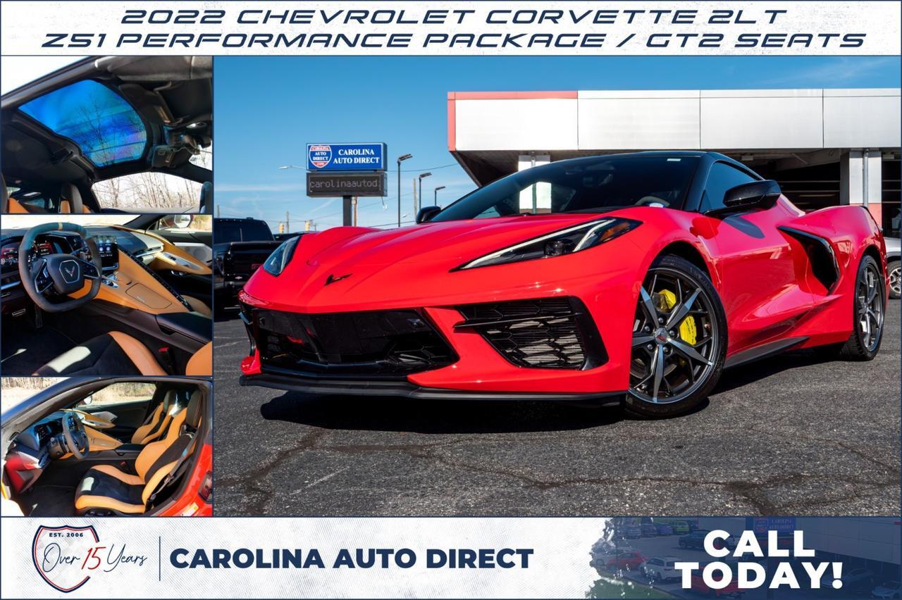 2022 Chevrolet Corvette 2LT / Z51 Performance Package / GT2 Seats!