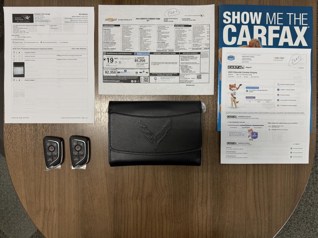 2022 Chevrolet Corvette 3LT Knoxville TN