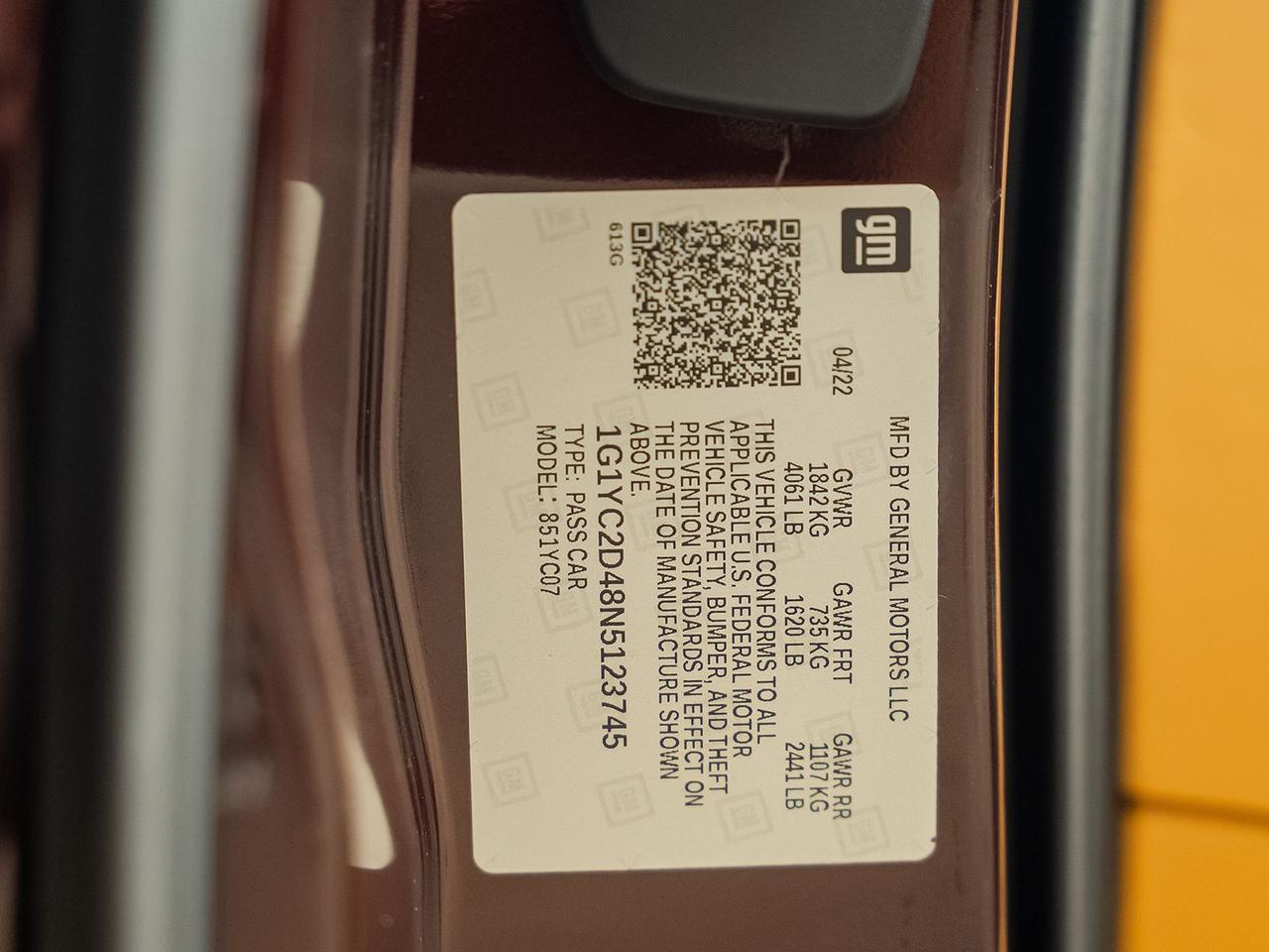 2022 Chevrolet Corvette Stingray Ft Lauderdale FL