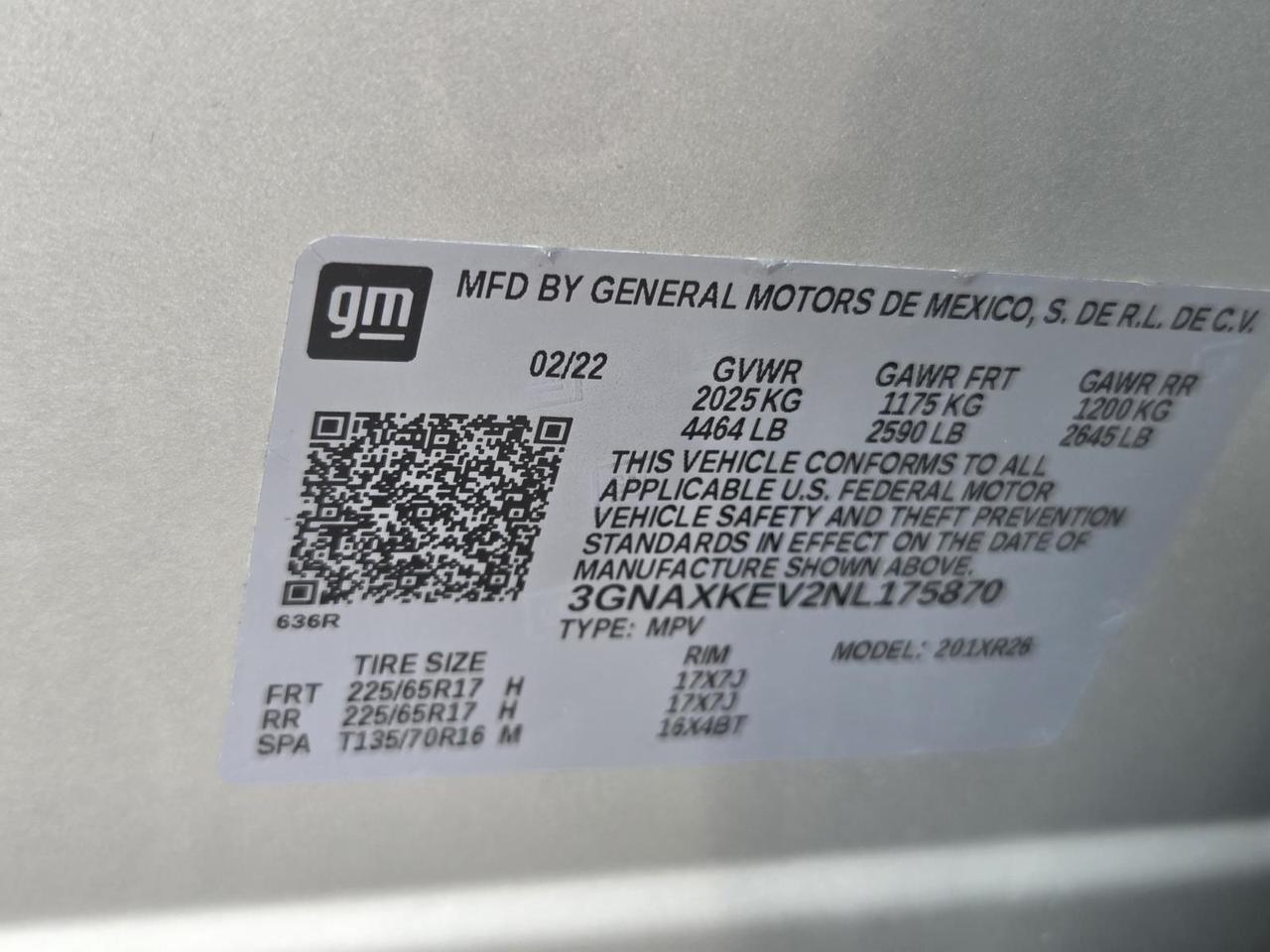 2022 Chevrolet Equinox FWD 4dr LT w/1LT Beeville TX