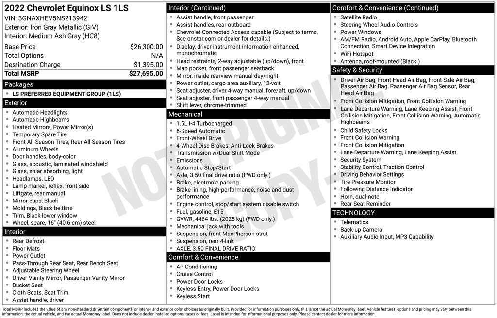 2022 Chevrolet Equinox LS Akron OH