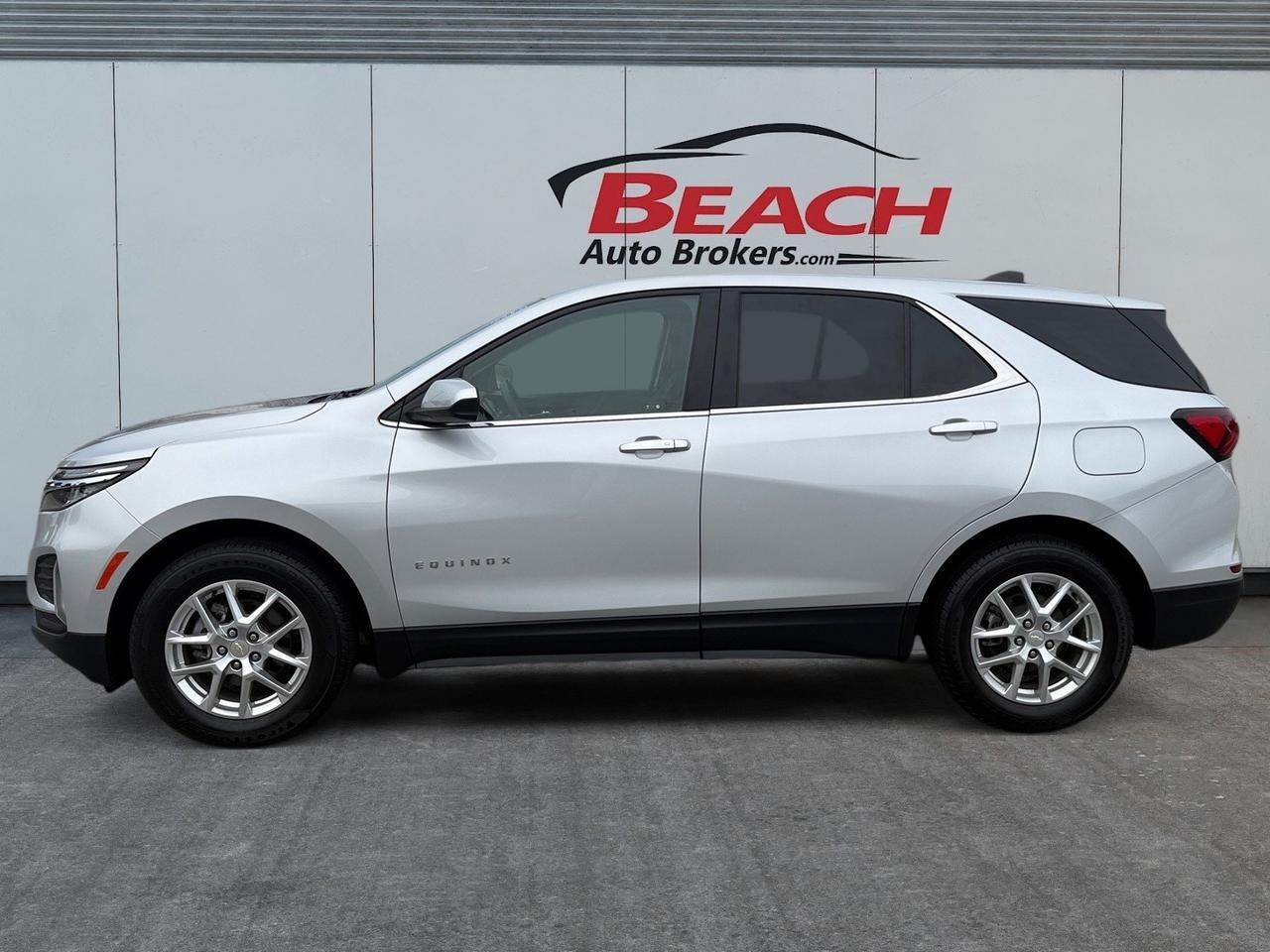 2022 Chevrolet Equinox LT, APPLE CARPLAY/ANDROID AUTO, WIFI, BACKUP CAMERA, BLUETOOTH, NAVIGATION, MANUAL LIFTGATE, POWER/HEATED MIRRORS, KEYLESS START, CRUISE CONTROL, ONLY 1 OWNER, AN AFFORDABLE SUV! Norfolk VA