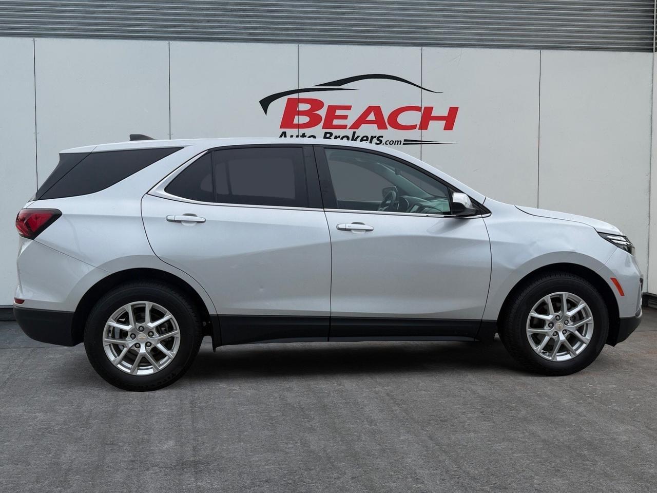 2022 Chevrolet Equinox LT, APPLE CARPLAY/ANDROID AUTO, WIFI, BACKUP CAMERA, BLUETOOTH, NAVIGATION, MANUAL LIFTGATE, POWER/HEATED MIRRORS, KEYLESS START, CRUISE CONTROL, ONLY 1 OWNER, AN AFFORDABLE SUV! Norfolk VA