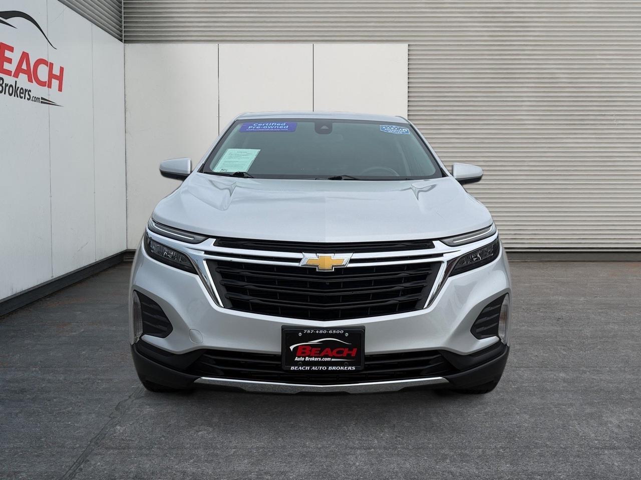 2022 Chevrolet Equinox LT, APPLE CARPLAY/ANDROID AUTO, WIFI, BACKUP CAMERA, BLUETOOTH, NAVIGATION, MANUAL LIFTGATE, POWER/HEATED MIRRORS, KEYLESS START, CRUISE CONTROL, ONLY 1 OWNER, AN AFFORDABLE SUV! Norfolk VA