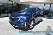 2022 Chevrolet Equinox LT / Confidence & Convenience Pkg / Auto Start / Power & Heated Seats / Lane Depart & Blind Spot / Apple CarPlay & Android Auto / Back Up Camera / Keyless Entry & Start / Block Heater / Low Miles / 31 MPG / 1-Owner