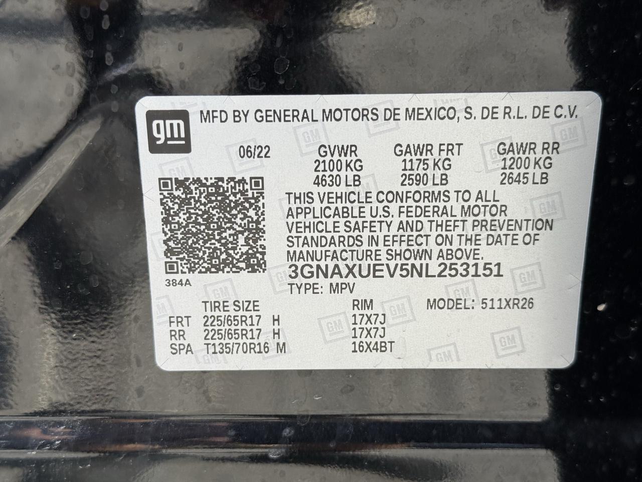 2022 Chevrolet Equinox LT Crestwood KY