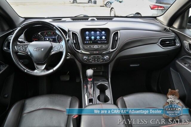 2022 Chevrolet Equinox RS / AWD / ADV Safety Pkg / Auto Start / Power & Heated Leather Seats / Heated Steering Wheel / Bose Speakers / Panoramic Sunroof / Navigation / Lane Departure & Blind Spot / Apple CarPlay & Android Auto / 30 MPG Anchorage AK