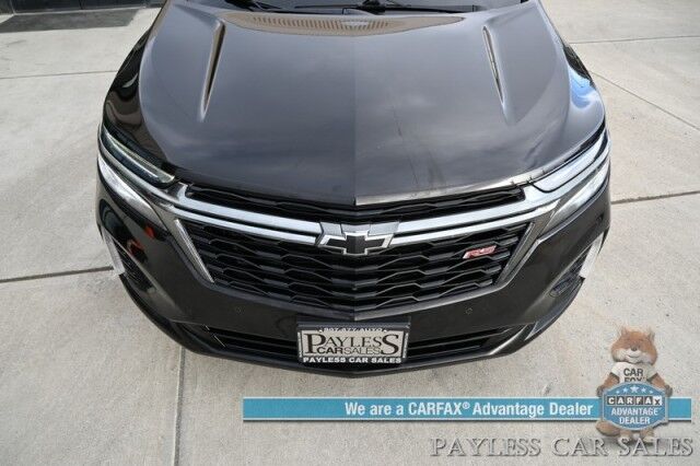 2022 Chevrolet Equinox RS / AWD / ADV Safety Pkg / Auto Start / Power & Heated Leather Seats / Heated Steering Wheel / Bose Speakers / Panoramic Sunroof / Navigation / Lane Departure & Blind Spot / Apple CarPlay & Android Auto / 30 MPG Anchorage AK
