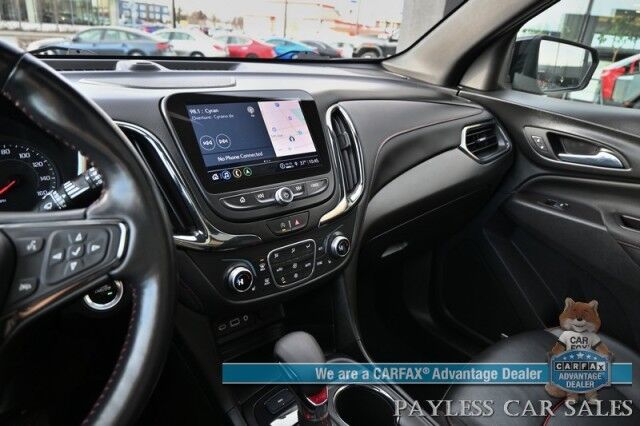 2022 Chevrolet Equinox RS / AWD / ADV Safety Pkg / Auto Start / Power & Heated Leather Seats / Heated Steering Wheel / Bose Speakers / Panoramic Sunroof / Navigation / Lane Departure & Blind Spot / Apple CarPlay & Android Auto / 30 MPG Anchorage AK