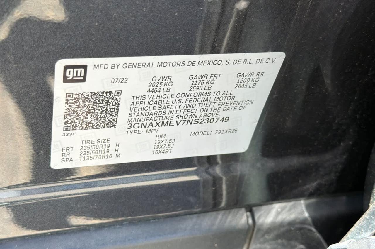 2022 Chevrolet Equinox RS Roseville CA