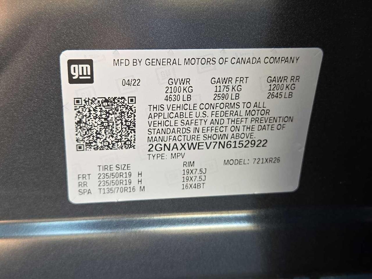 2022 Chevrolet Equinox RS Irving TX