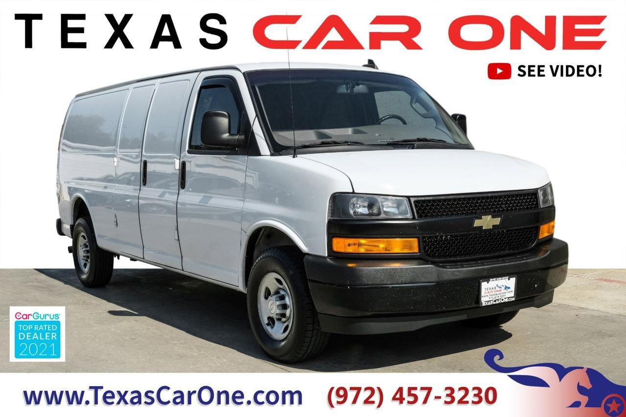 2022 Chevrolet Express 2500 EXT WB CARGO VAN CONVENIENCE PKG VINYL SEATS REAR CAMERA BL